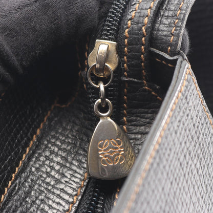 Loewe Embossed Logo Shoulder · Leather