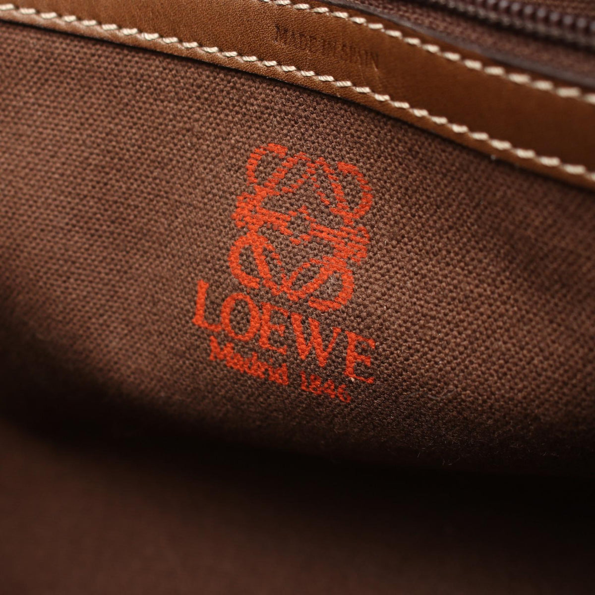 Loewe Anagram · Leather Tote