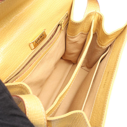 Loewe Turn Lock · Leather Crossbody