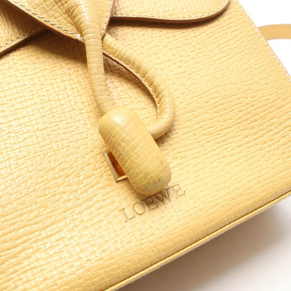 Loewe Turn Lock · Leather Crossbody