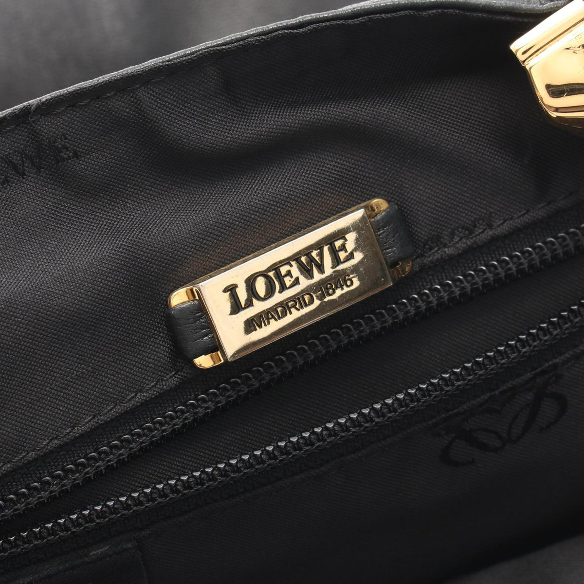 Loewe Anagram · Leather Shoulder Bag