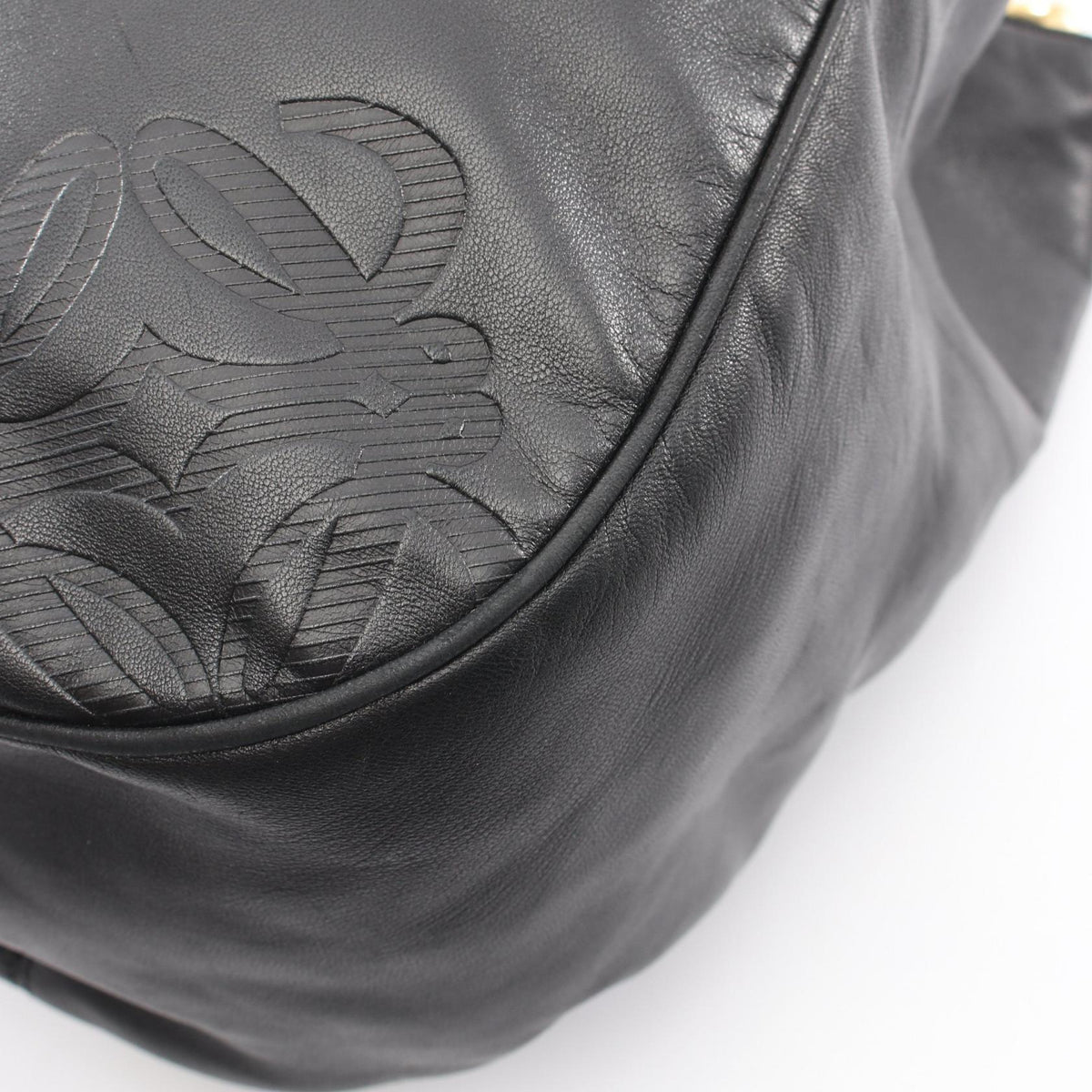 Loewe Anagram · Leather Shoulder Bag