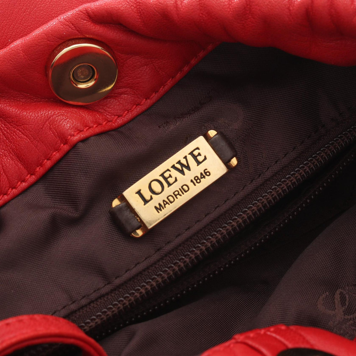 Loewe Anagram Drawstring · Nappa Leather