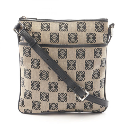 Loewe Anagram · Canvas Leather Crossbody