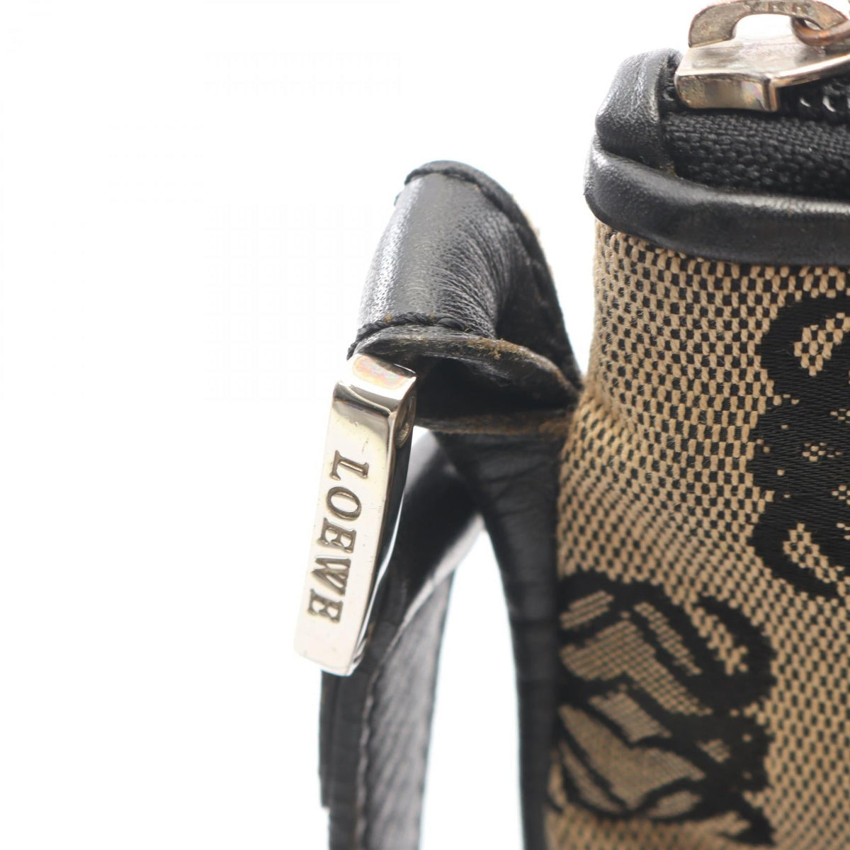 Loewe Anagram · Canvas Leather Crossbody