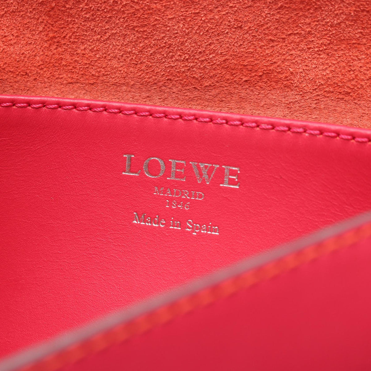 Loewe Ines · Leather Shoulder Bag