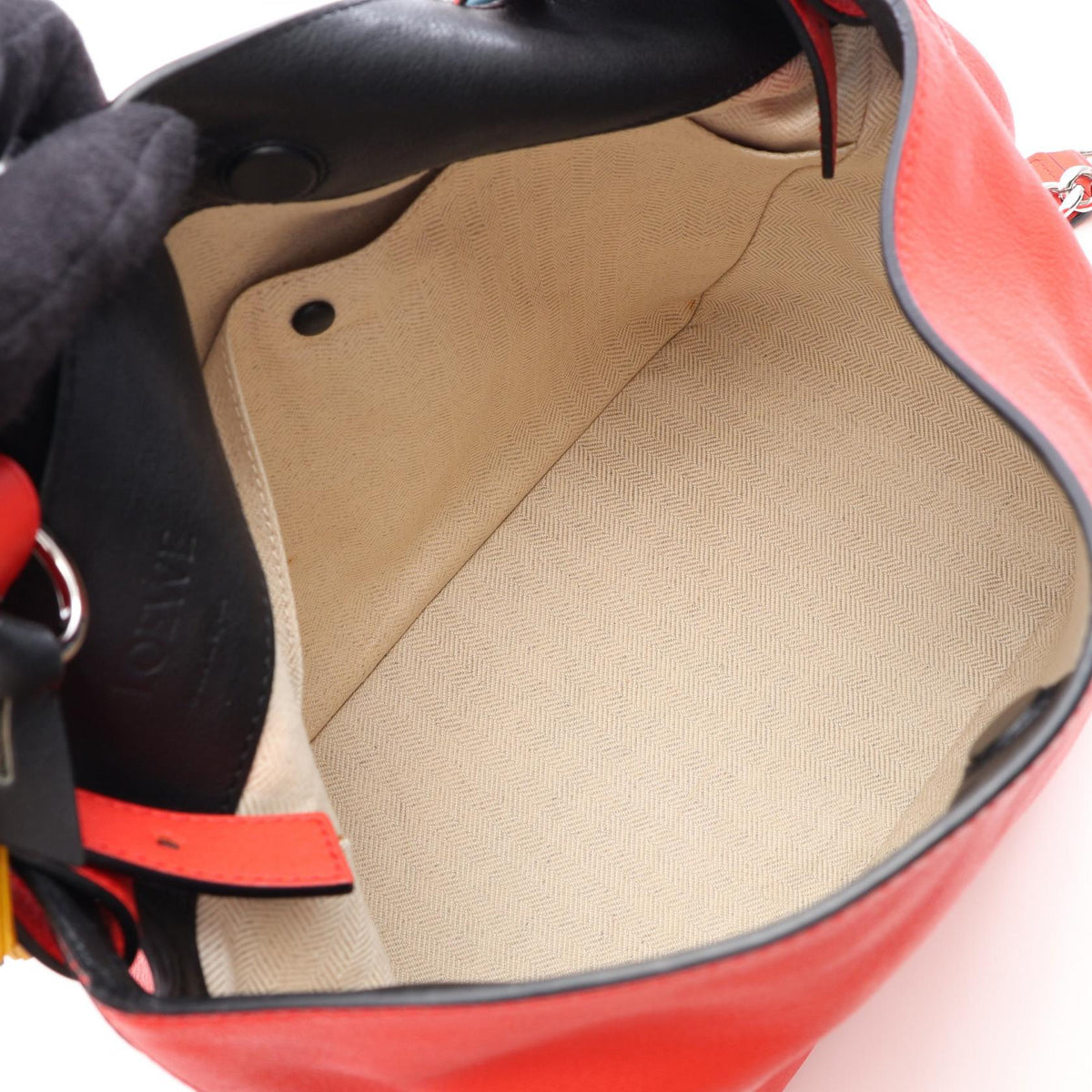 Loewe V-Bucket · Multicolor Leather