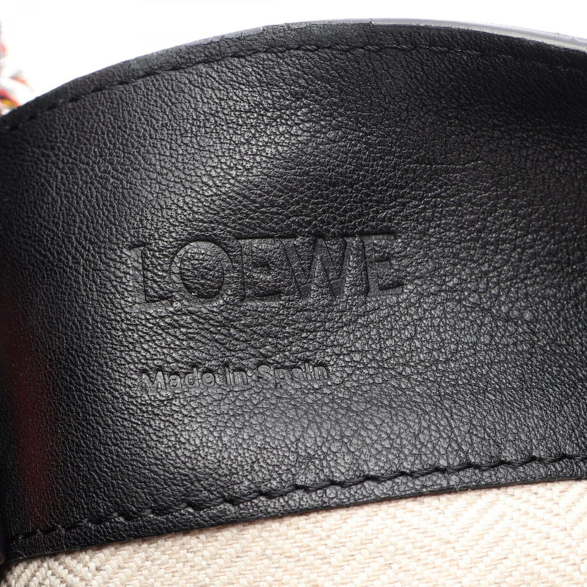 Loewe V-Bucket · Multicolor Leather