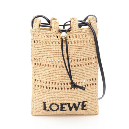 Loewe Anagram · Leather & Raffia
