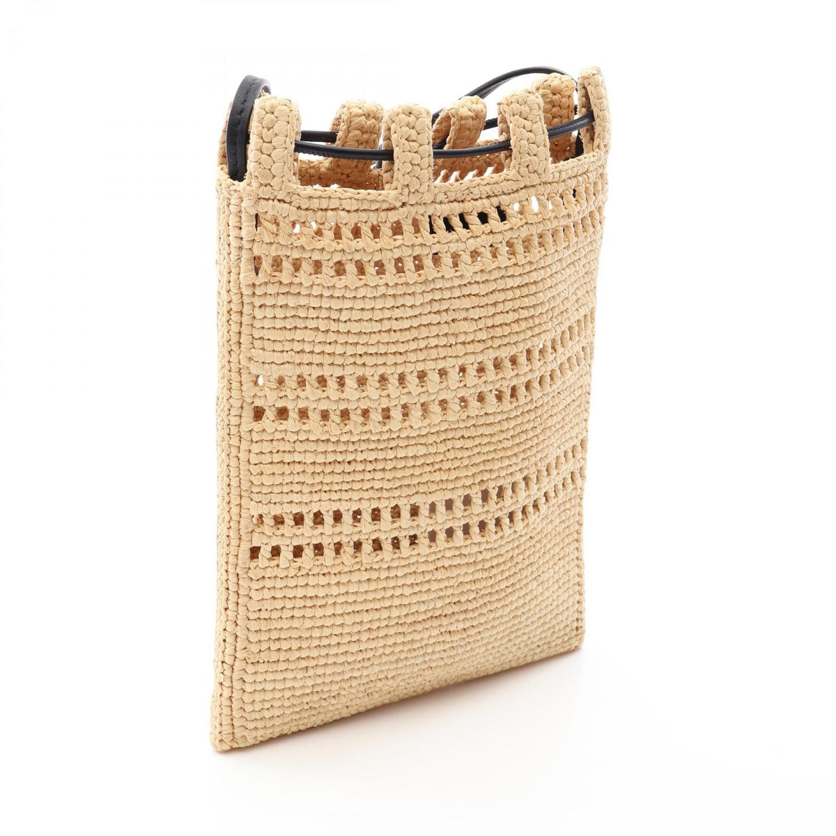 Loewe Anagram · Leather & Raffia
