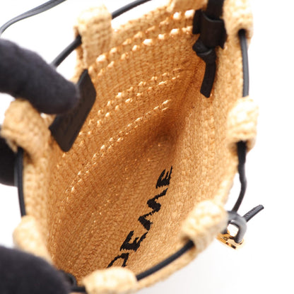 Loewe Anagram · Leather & Raffia