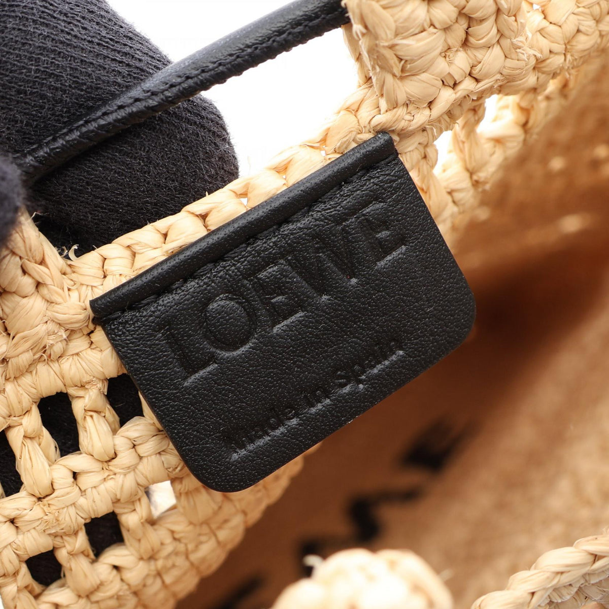 Loewe Anagram · Leather & Raffia