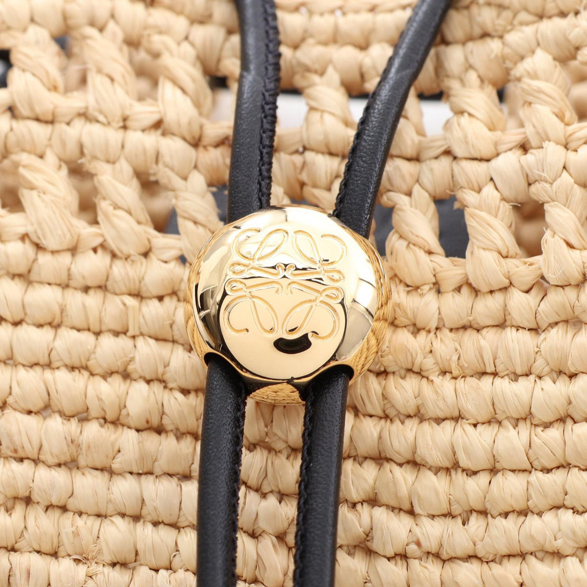 Loewe Anagram · Leather & Raffia