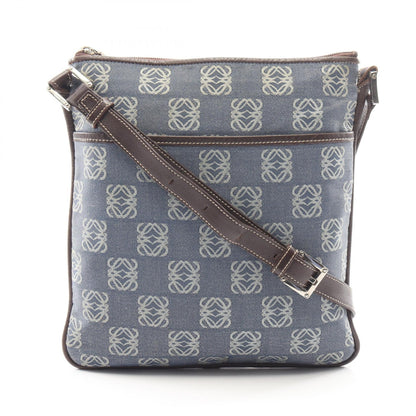 LOEWE Anagram · Canvas Leather Crossbody