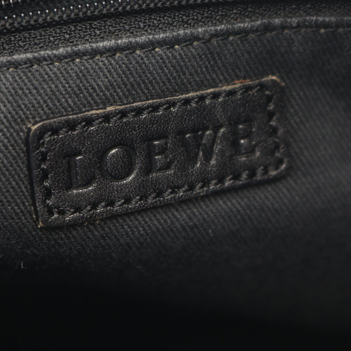 LOEWE Anagram · Canvas Leather Crossbody
