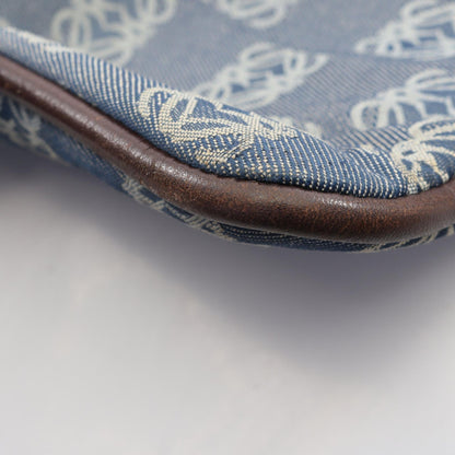 LOEWE Anagram · Canvas Leather Crossbody