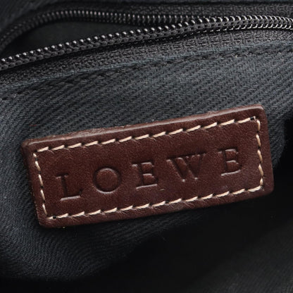 Loewe Repeat Anagram · Canvas Leather Tote