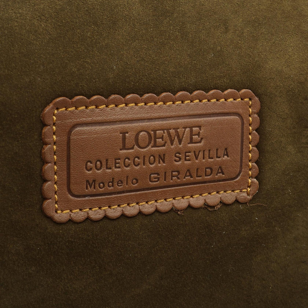Loewe Seville · Anagram · Suede