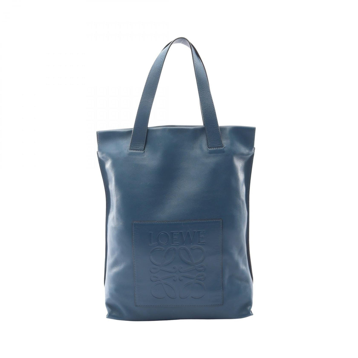 Loewe Anagram · Leather Shopper Tote