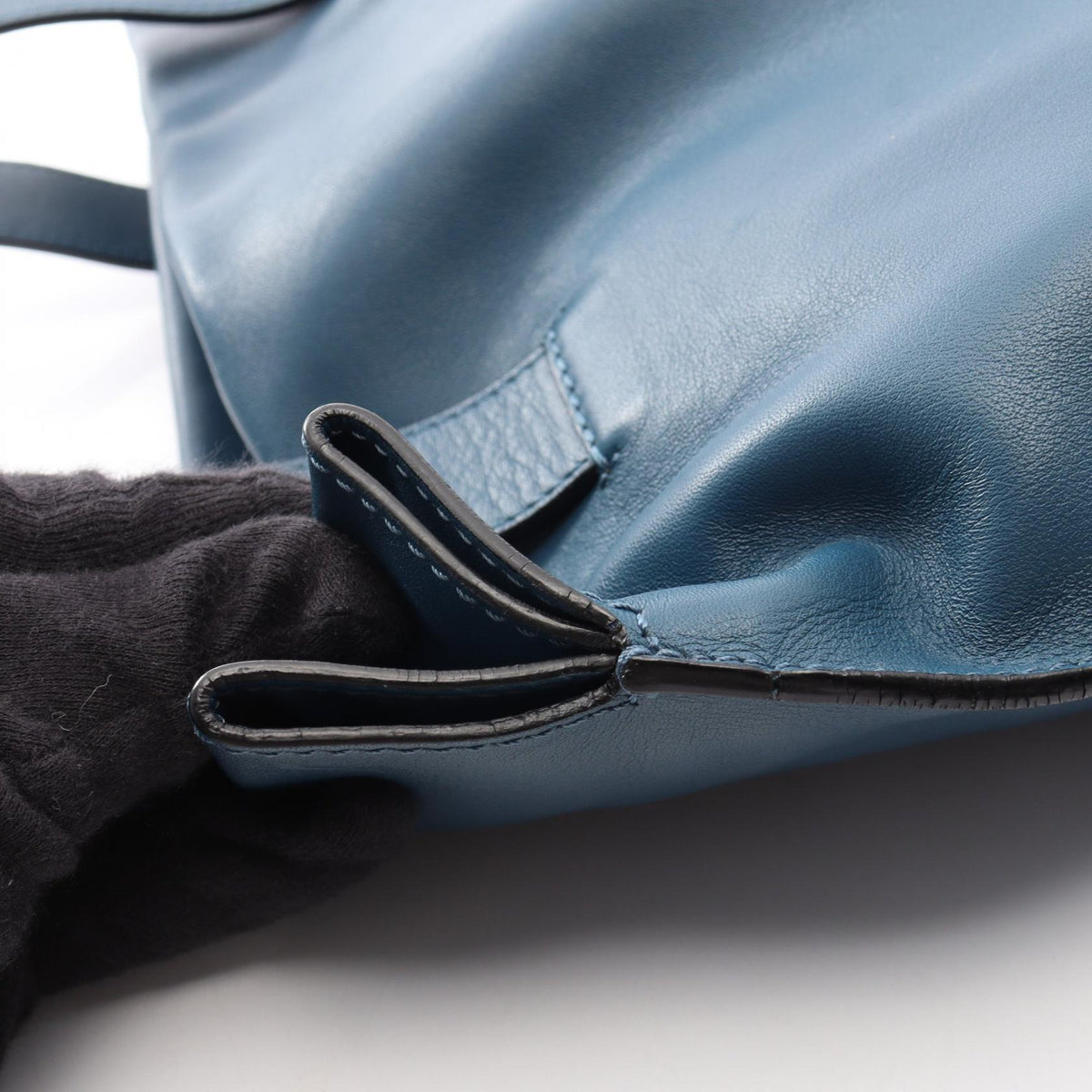 Loewe Anagram · Leather Shopper Tote