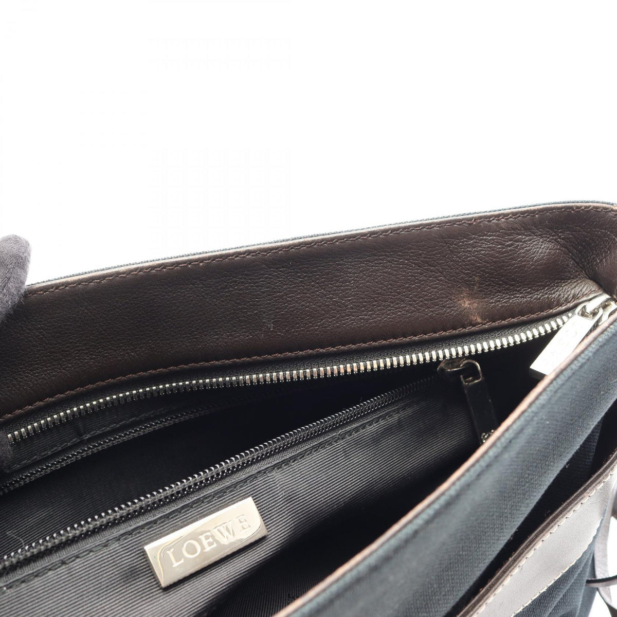 Loewe Canvas Leather Crossbody