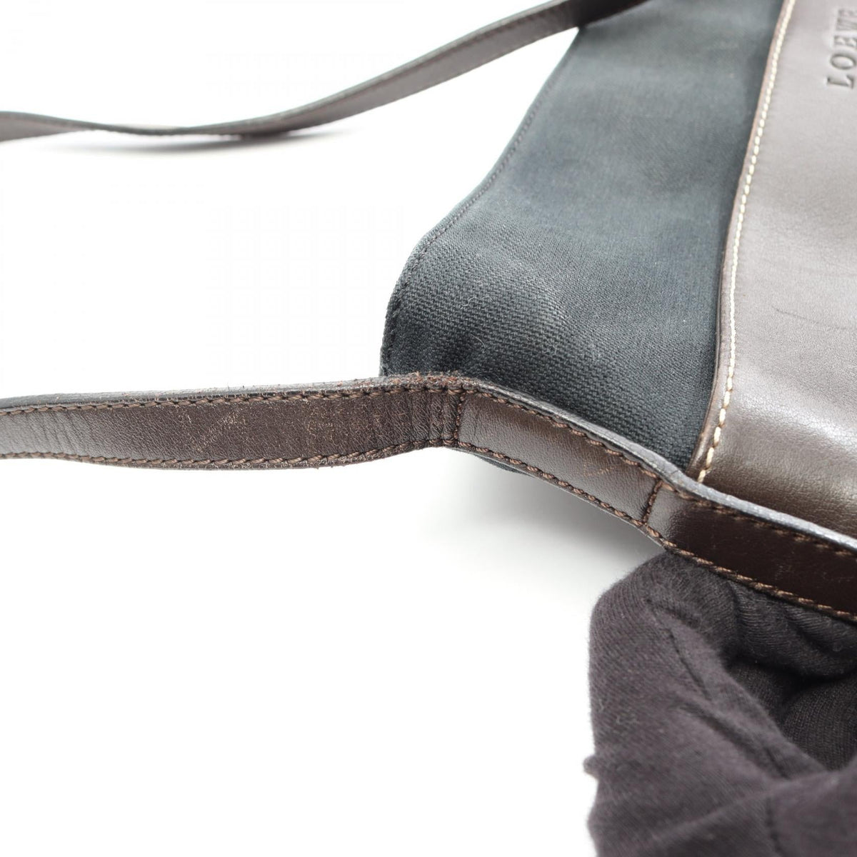 Loewe Canvas Leather Crossbody