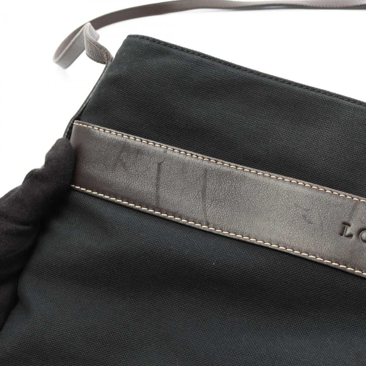Loewe Canvas Leather Crossbody