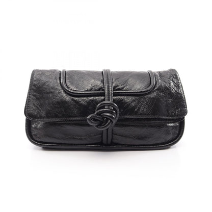 Loewe Twisted Knot · Leather Clutch
