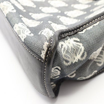 Loewe Anagram · Canvas & Leather Tote