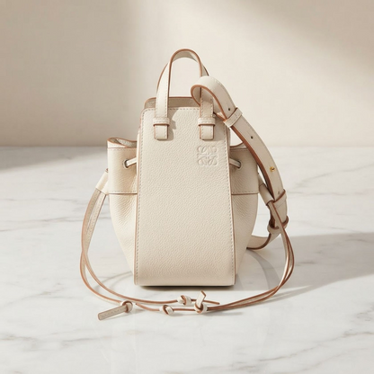 LOEWE Hammock Drawstring mini shoulder crossbody Handbag A538V07X10 leather WT