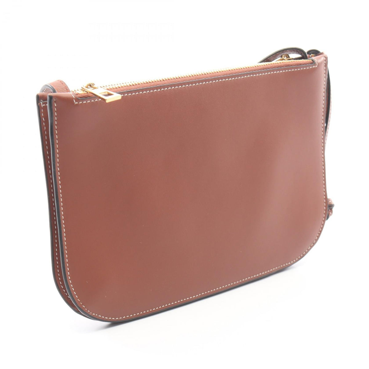 Loewe Gate Double Zip Pouch · Leather