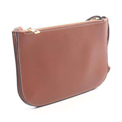 Loewe Gate Double Zip Pouch · Leather