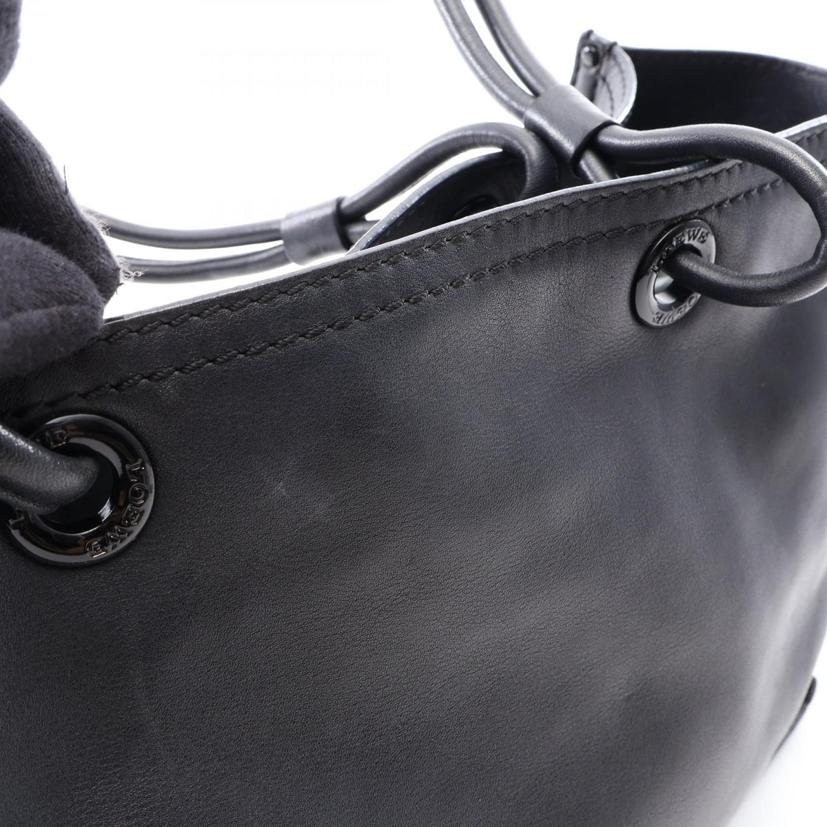 Loewe Crown Logo · Leather Tote