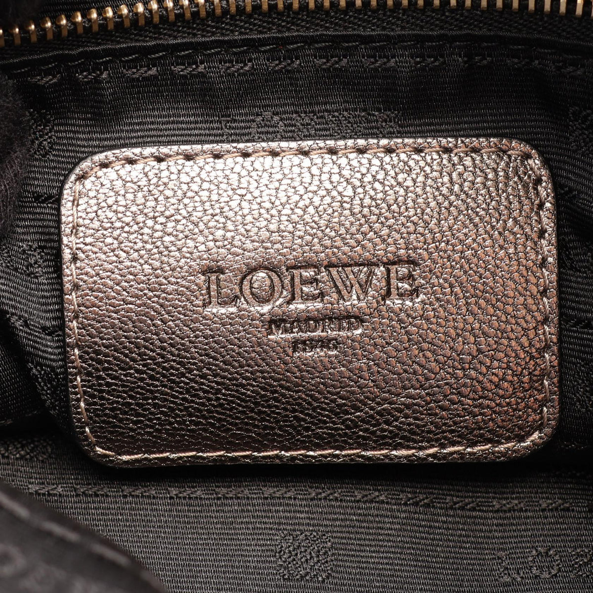 Loewe Anagram Maia · Metallic Leather