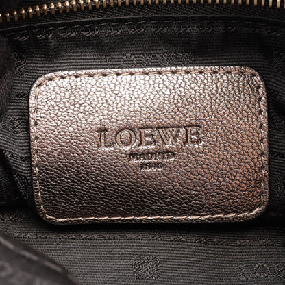 Loewe Anagram Maia · Metallic Leather