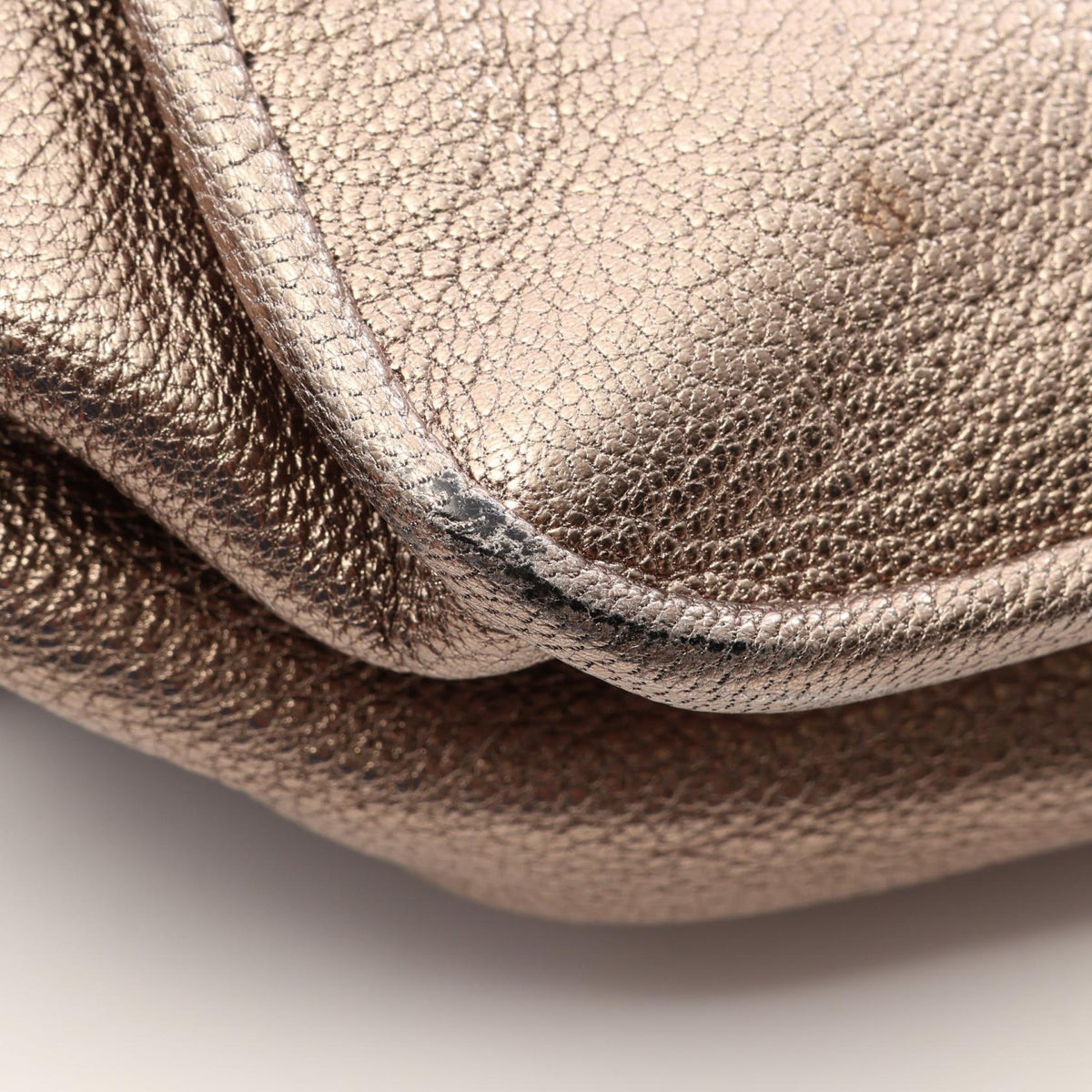 Loewe Anagram Maia · Metallic Leather