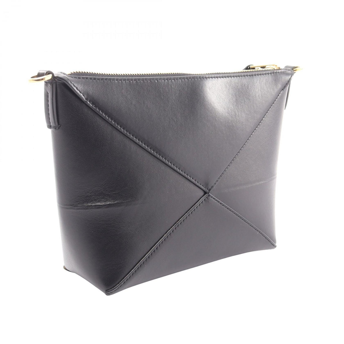 Loewe Puzzle Fold Pouch · Leather