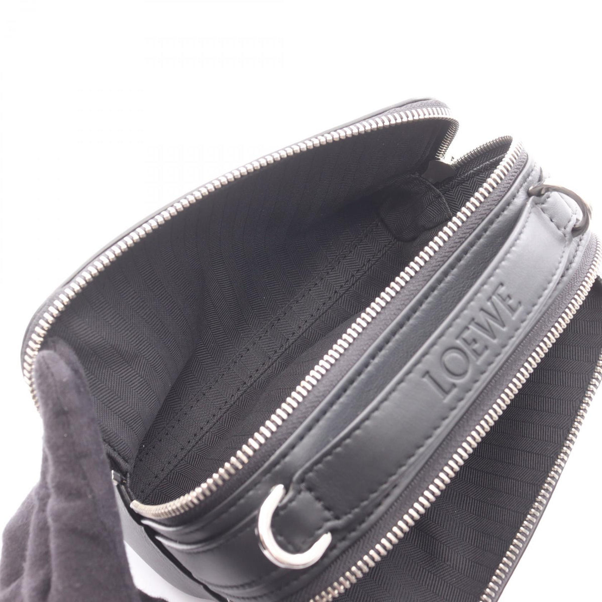 Loewe Mini Camera Crossbody · Leather