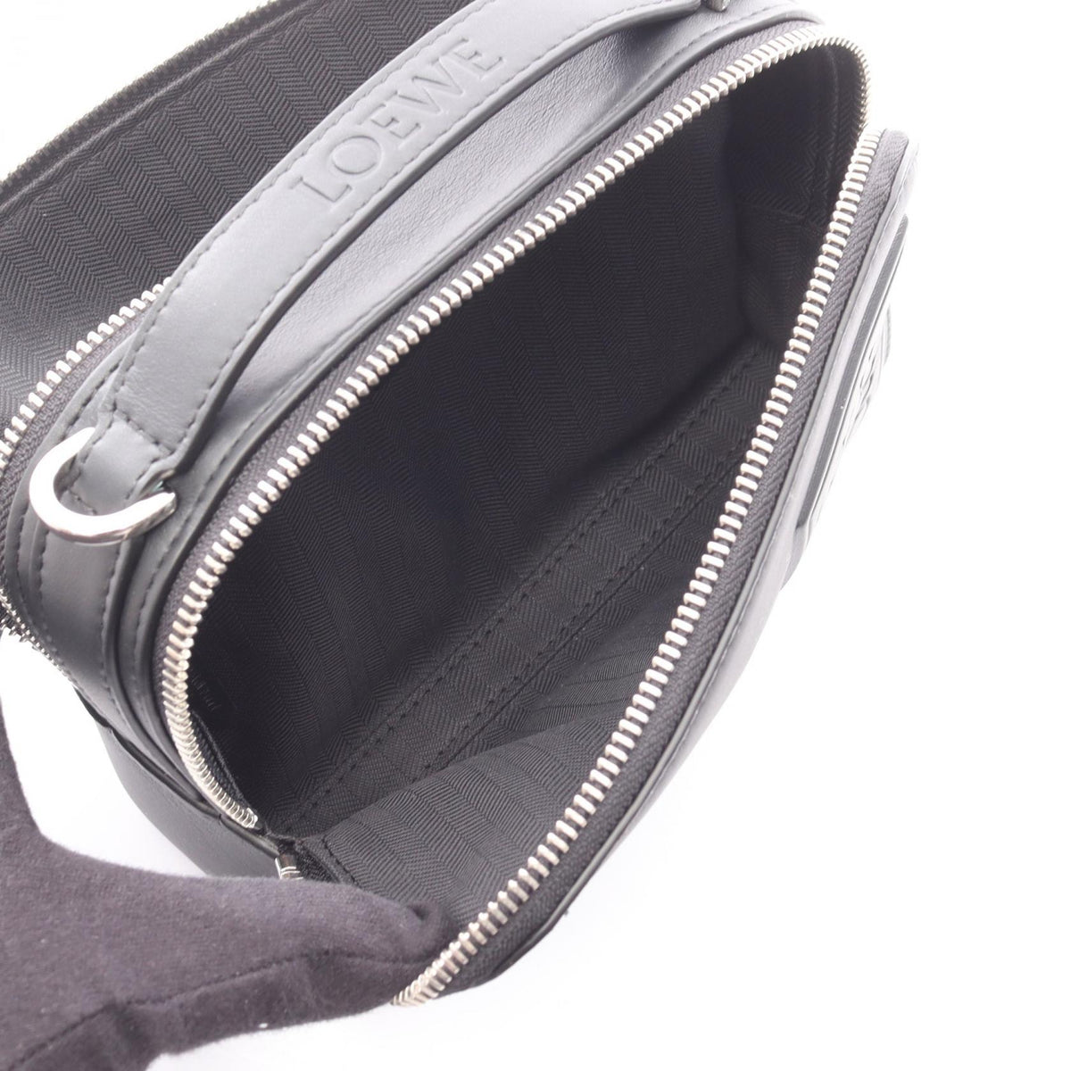 Loewe Mini Camera Crossbody · Leather
