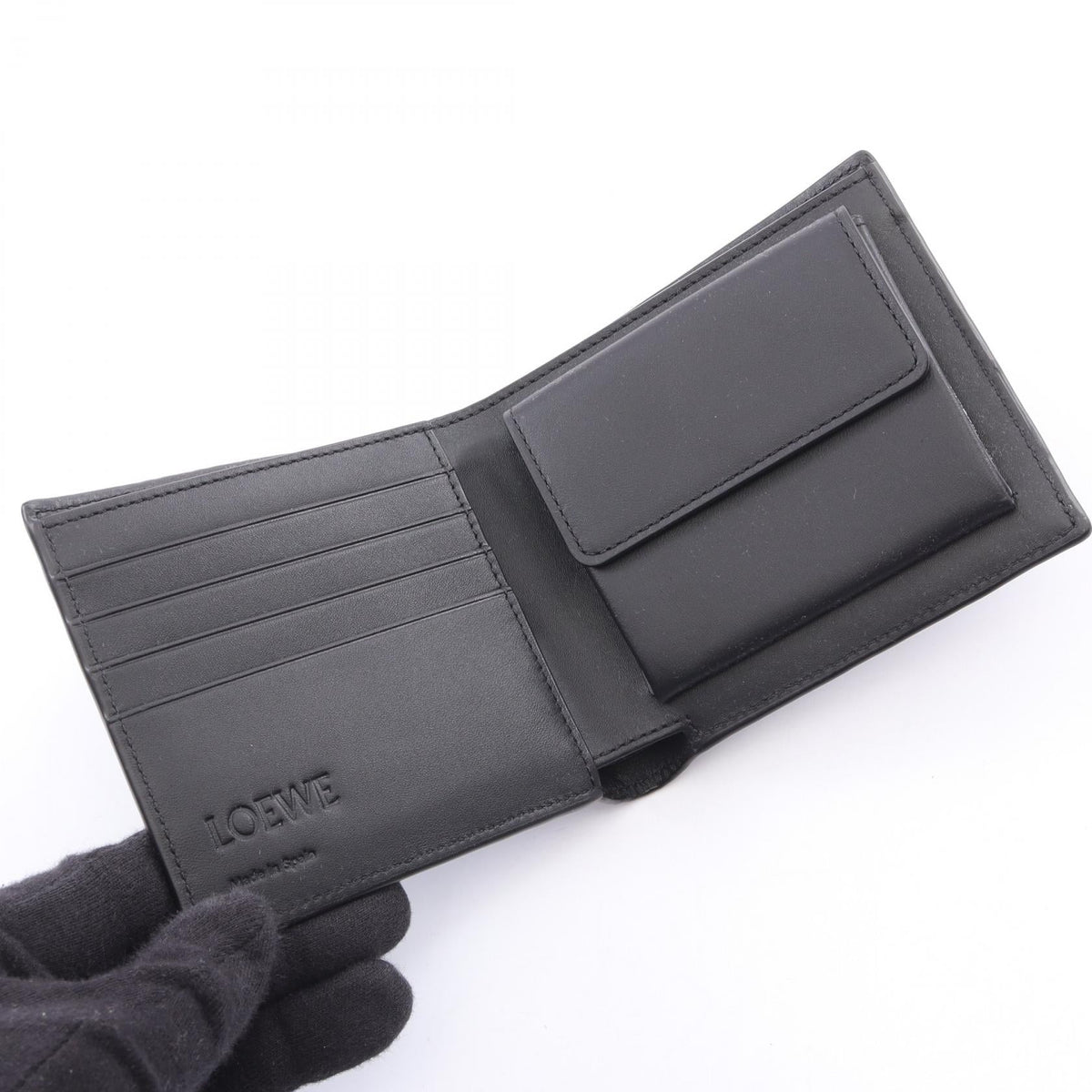 Loewe Bifold Coin Wallet · Leather