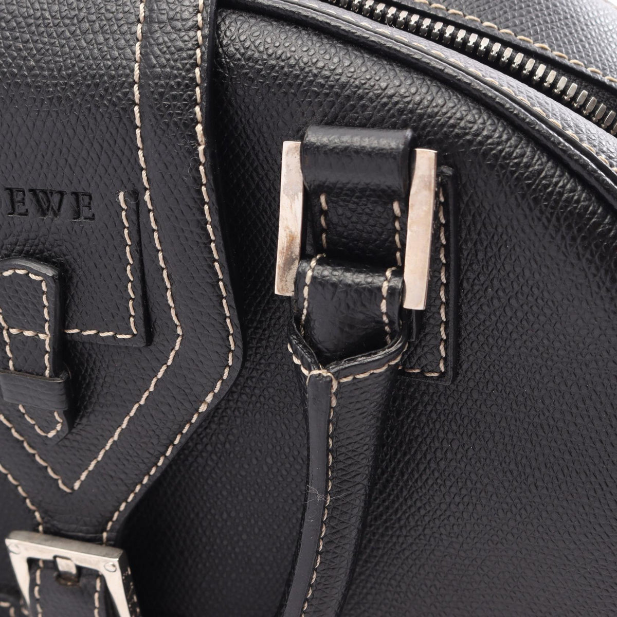 Loewe Senda · Leather Handbag