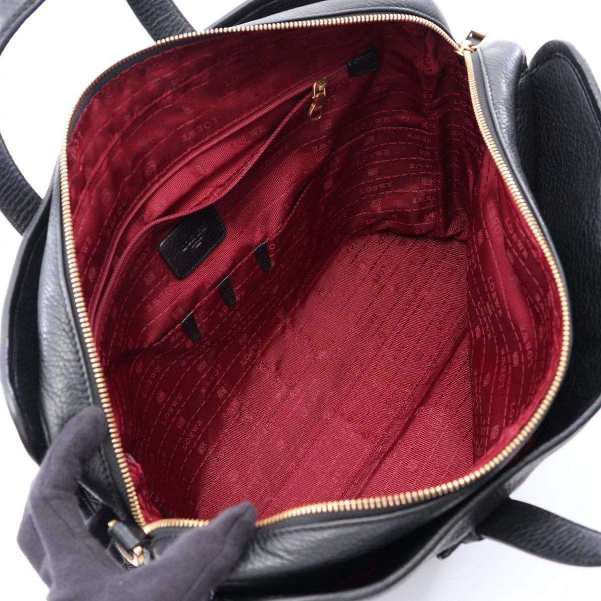 Loewe Heritage · Leather Briefcase