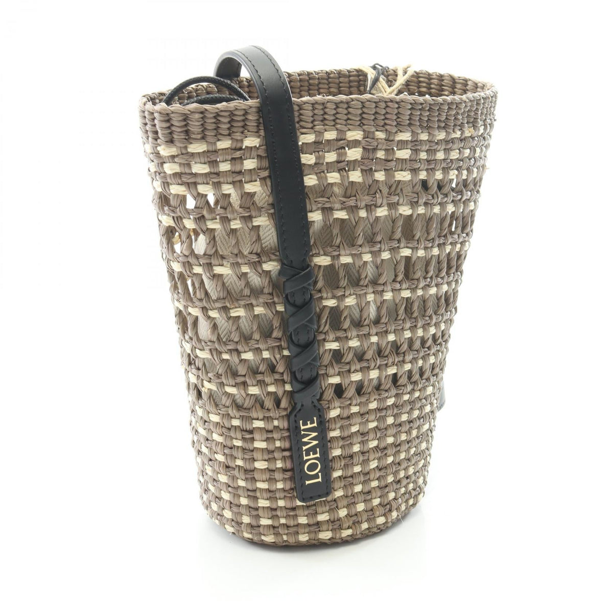 LOEWE Blade Pocket · Raffia Leather