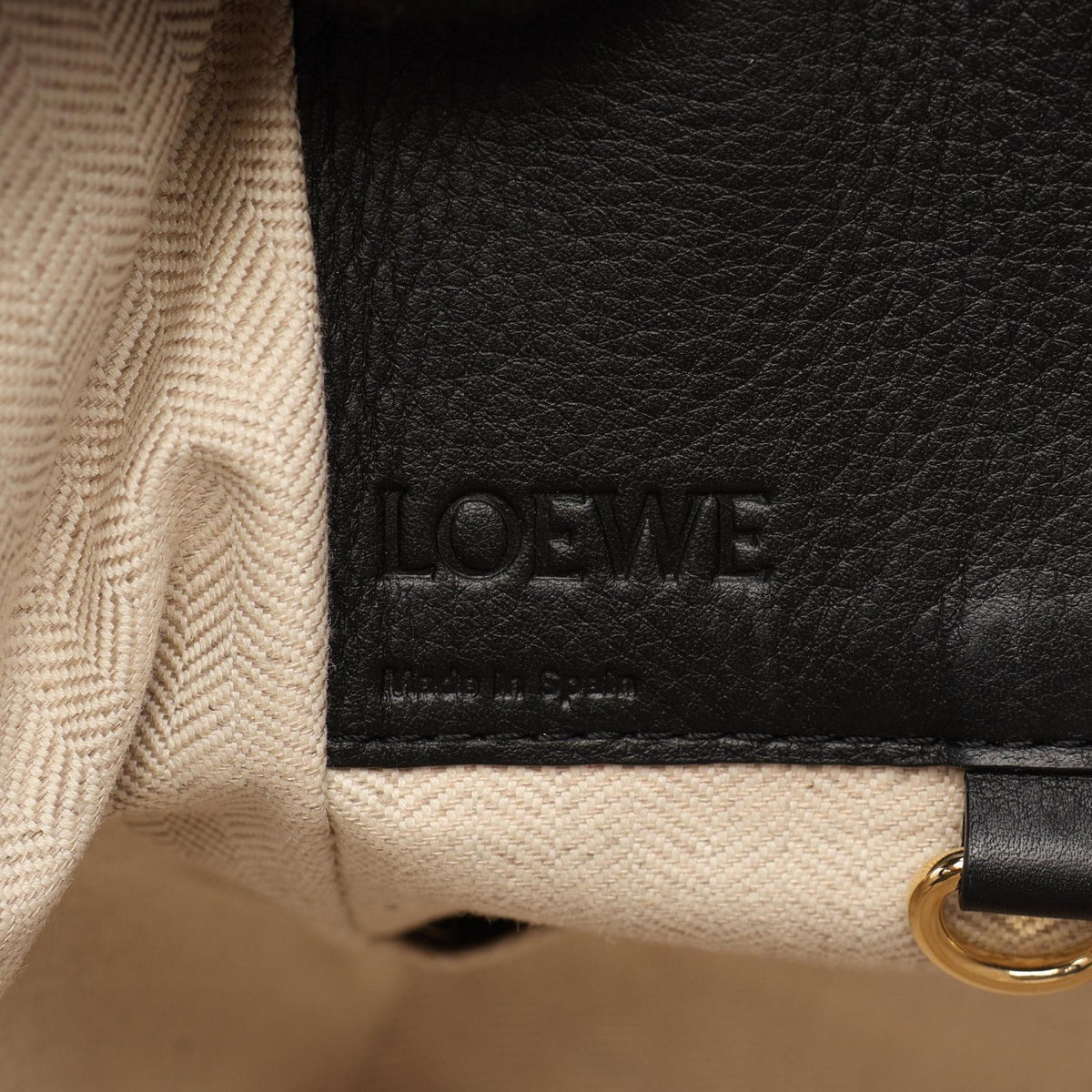 Loewe Hammock Small · Tricolor Leather