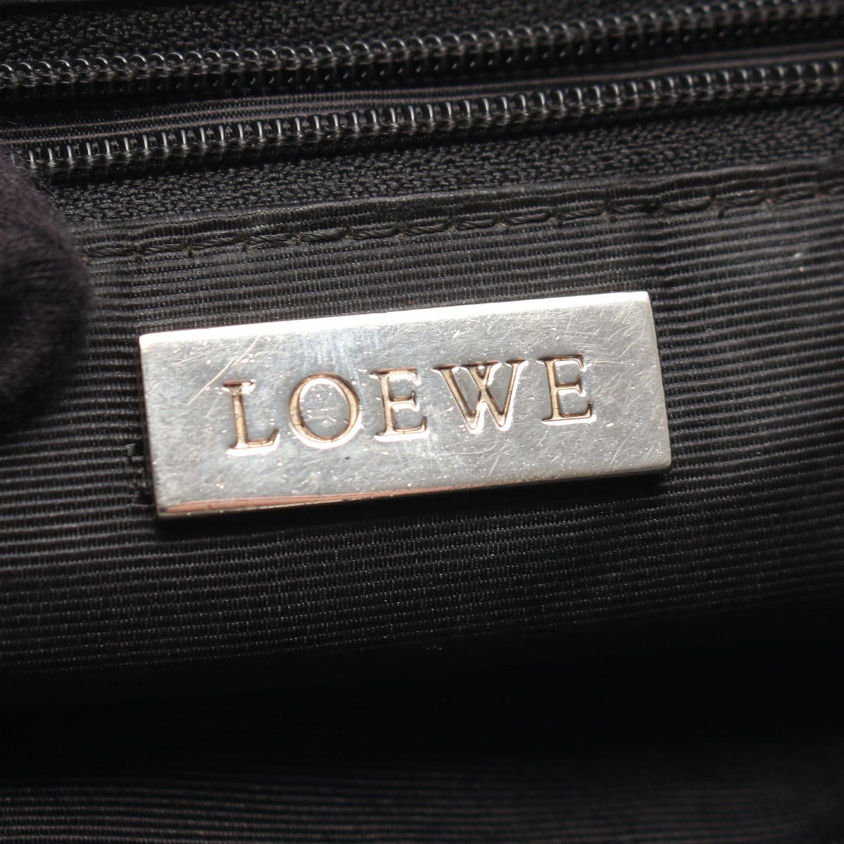Loewe Anagram · Leather Shoulder Bag