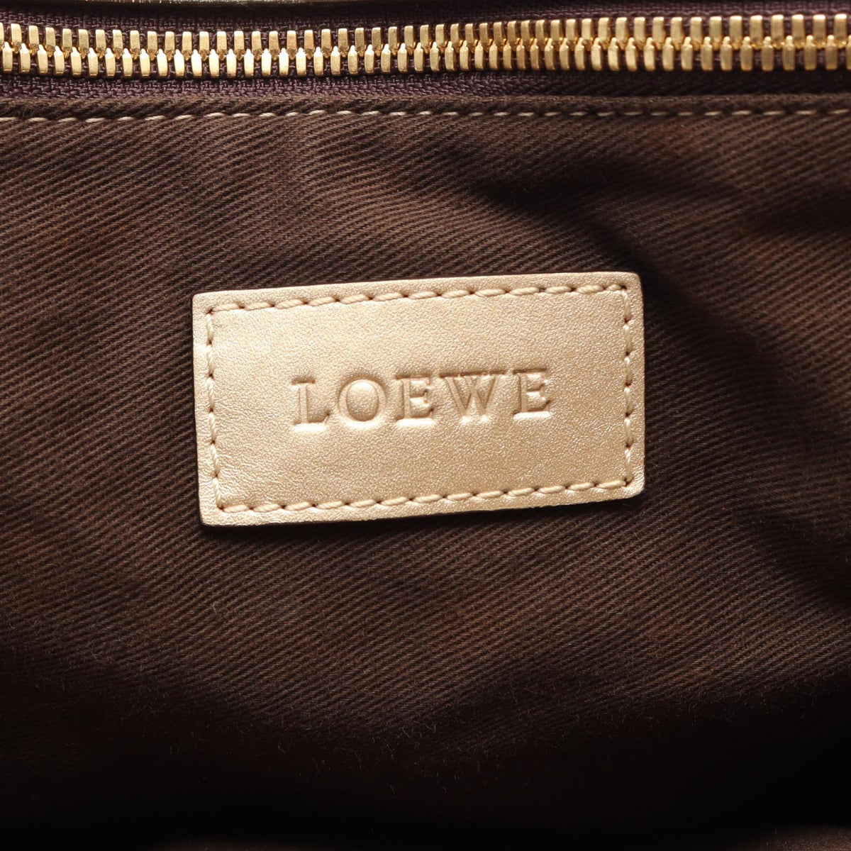 Loewe Anagram · Canvas & Leather Tote