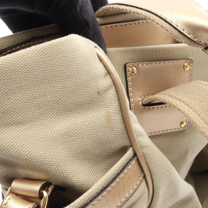 Loewe Anagram · Canvas & Leather Tote