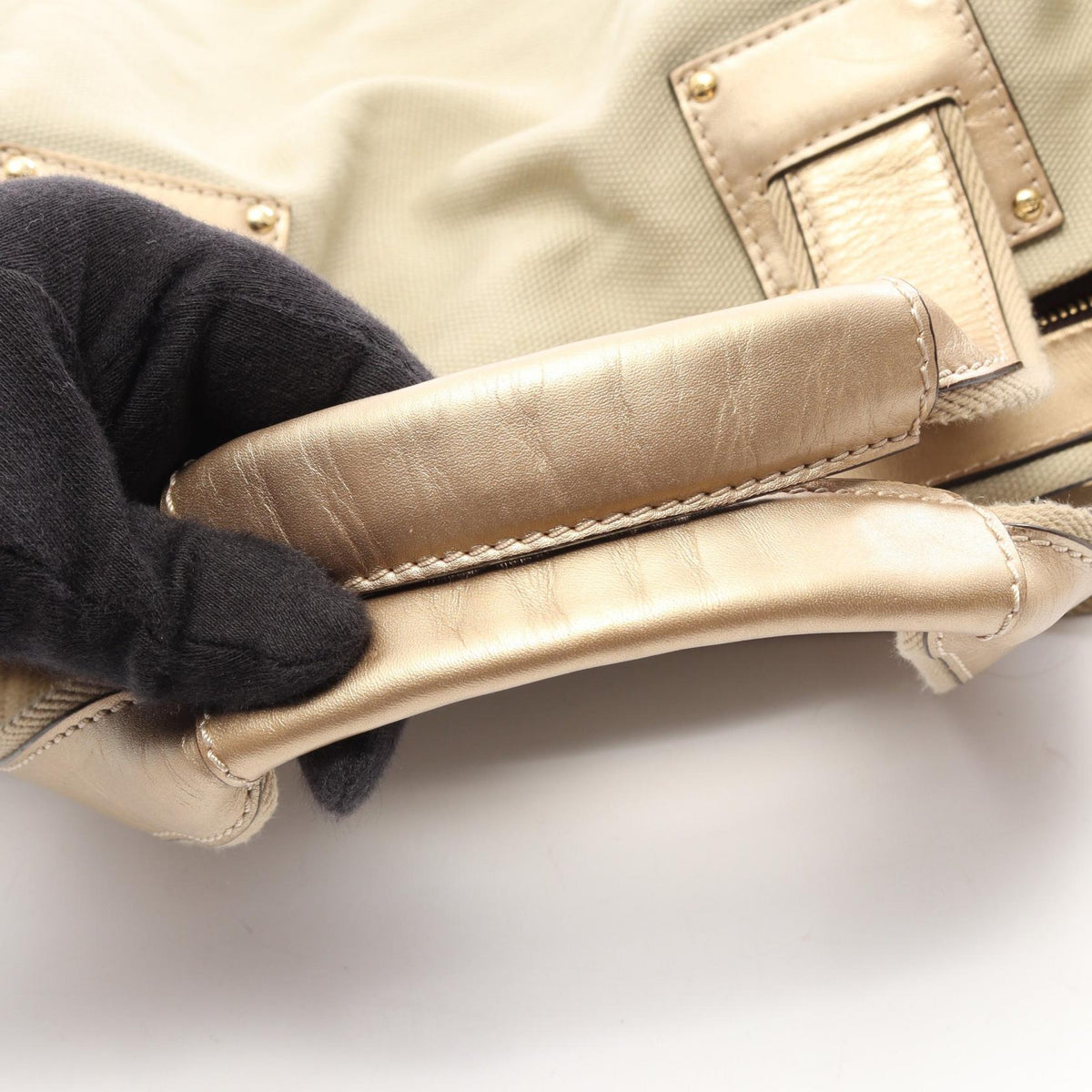 Loewe Anagram · Canvas & Leather Tote