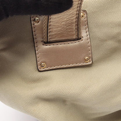 Loewe Anagram · Canvas & Leather Tote