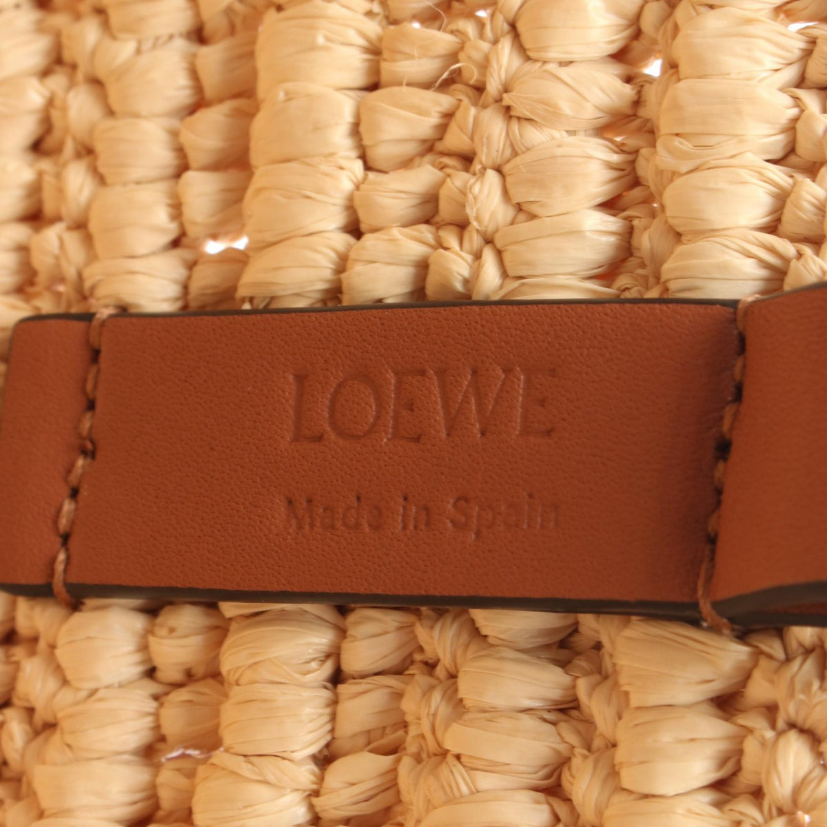 Loewe Eclipse Basket Medium · Raffia